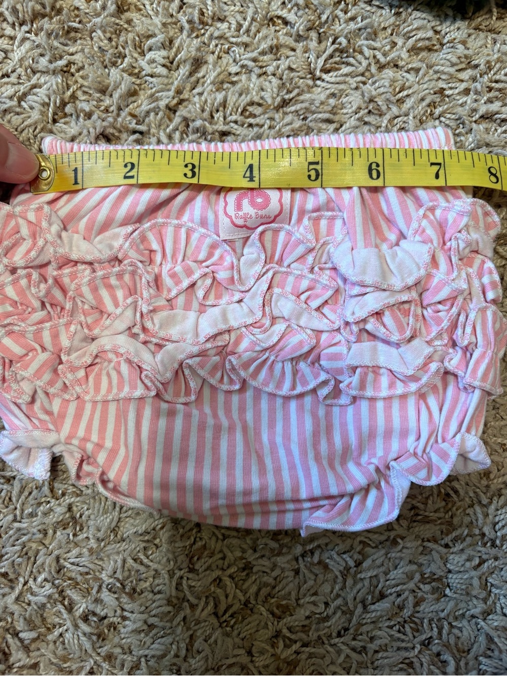 Ruffle Buns Ruffle Bloomers Assorted Colorful Ruffled Diaper Covers One Size - Picture 10 of 12
